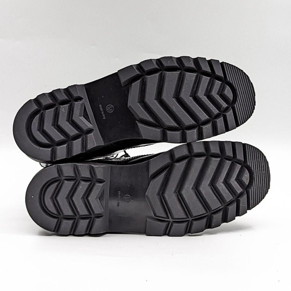 The Row Women Ranger Black Leather Lace-up Combat Boots size 9.5US EUR 39.5 - Picture 4 of 12